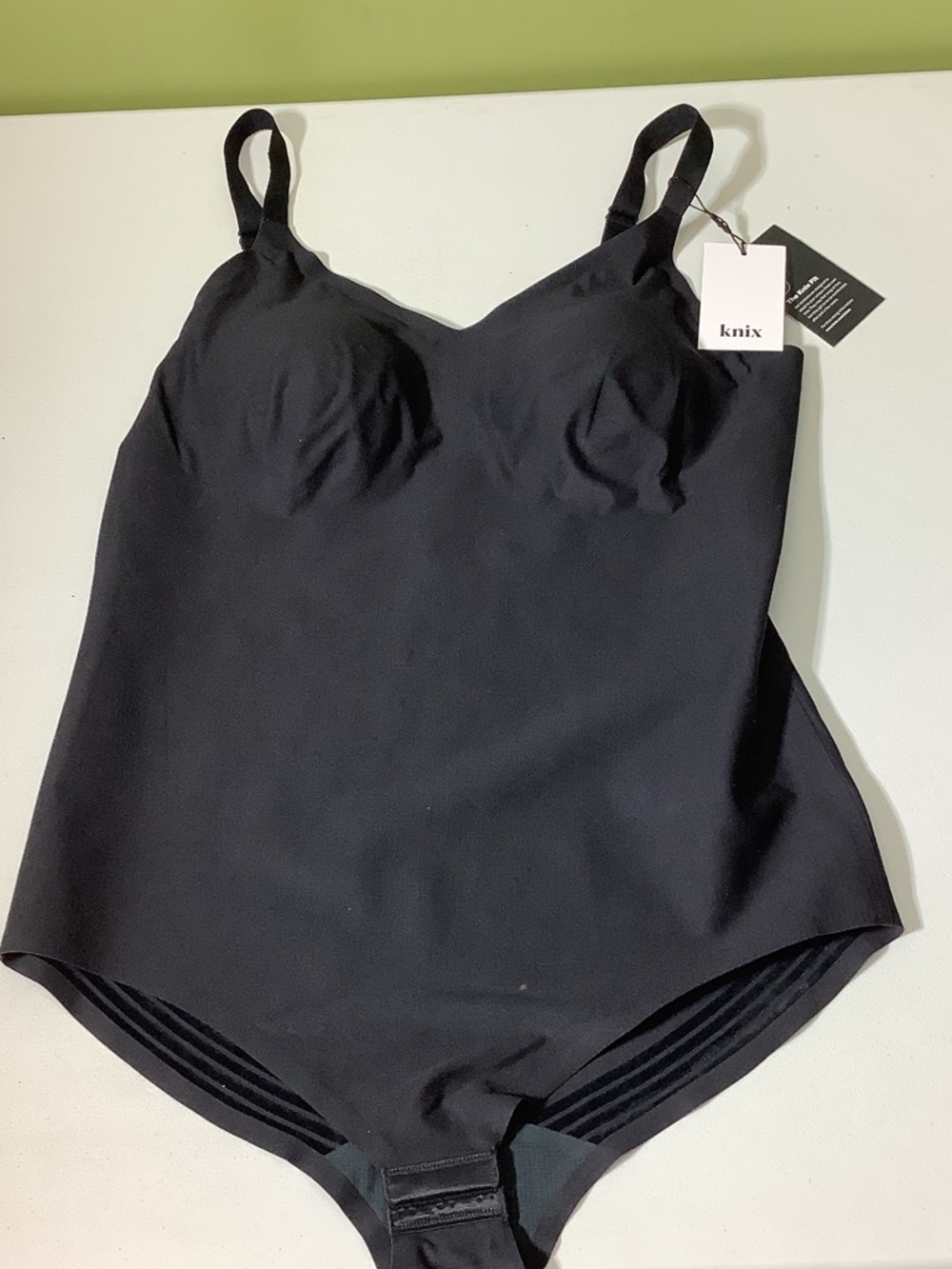 Knix black bodysuit shaper, size XXL